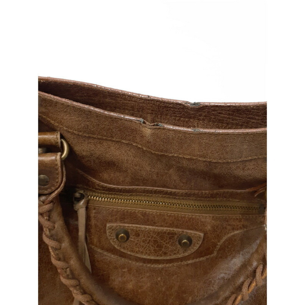 Balenciaga The City Leather Shoulder Bag - Picture 8 of 9